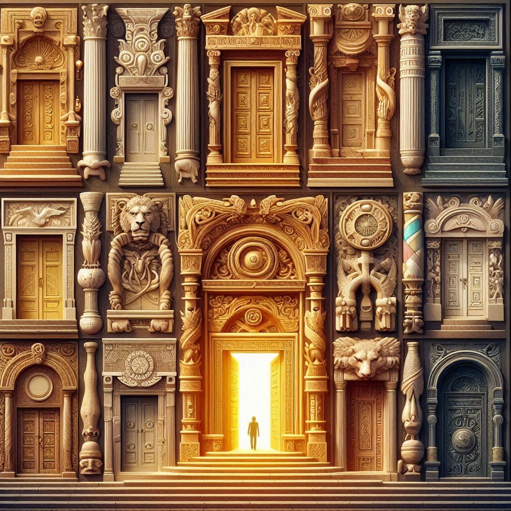 Архитектурное значение входных дверей в различных культурах мира фото